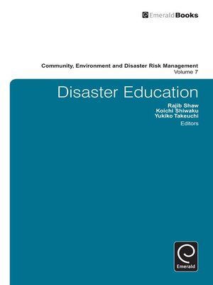 cover image of Community, Environment and Disaster Risk Management, Volume 7